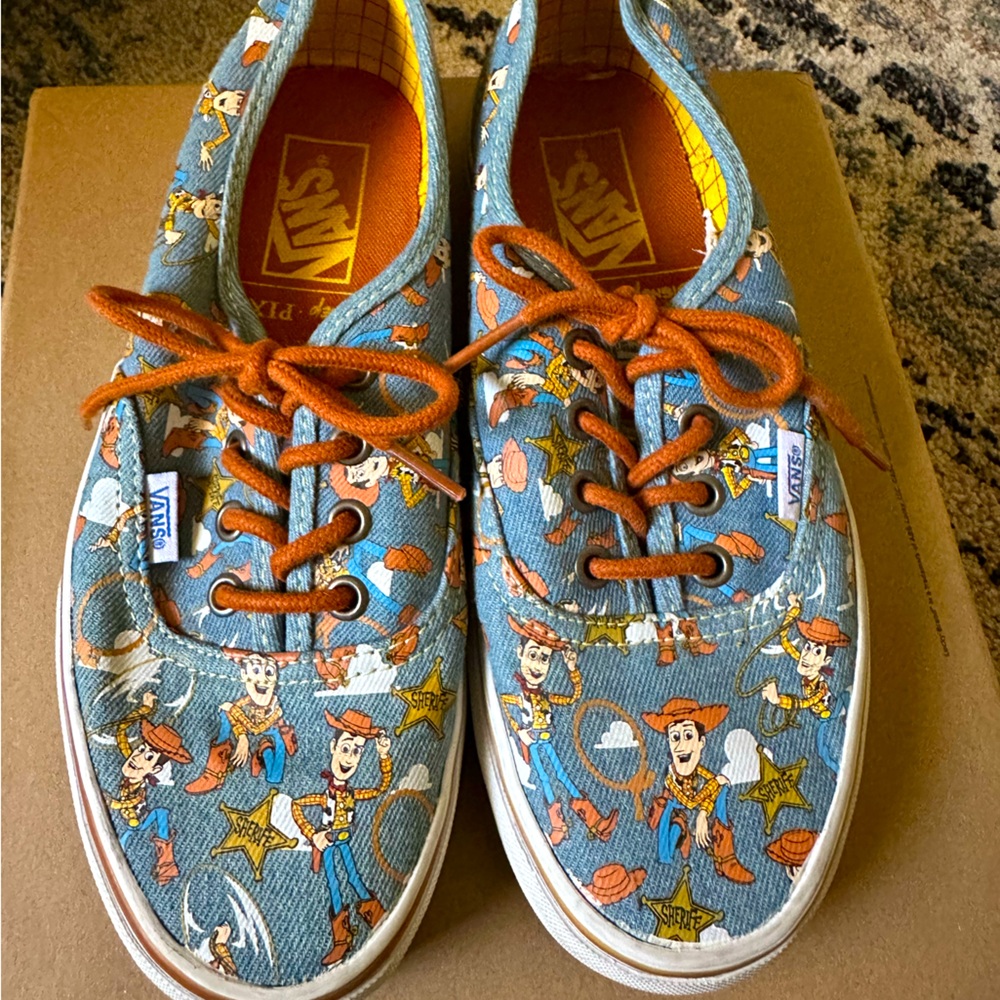 Toy Story Woody Disney Vans Women’s size 7